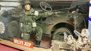 GI.JOE KMART EXCLUSIVE WILLYS JEEP VEHICLE REVIEW