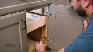 How To: Removing Cabinet Doors with Concealed Hing