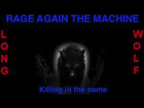 Rage again the machine killing in the name extended wolf
