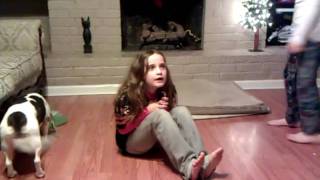 Marion's reaction to her surprise present