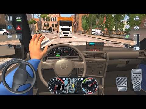 E30 OLD CAR SPORTS CAB DRIVER 🚖🔥 City Car Driving Games Android iOS - Taxi Sim 2020 Gameplay