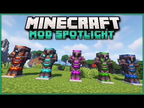 This Minecraft Mod Adds 10 New Sets of Netherite Armor! | Upgraded Netherite Mod Showcase