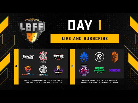 [ENG] LBFF 6 - Day 1 - Group A & B | Free Fire Esports