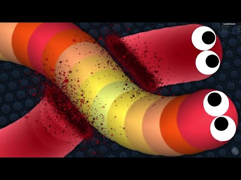 Slither.io A.I. 001 Strong Bad Snake Skin Hacked? vs. 356356 Snakes Epic Slitherio Gameplay! #280