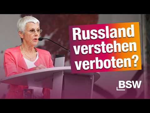 Vortrag von Gabriele Krone-Schmalz beim BSW-Festival der Meinungsfreiheit in Magdeburg (30.08.2026) Video-Thumbnail von YouTube