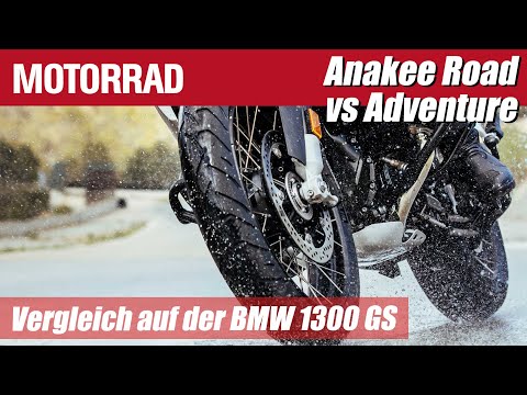 MICHELIN Anakee Road vs MICHELIN Anakee Adventure Reifen auf der BMW 1300 GS
