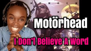 Motörhead – I Don’t Believe A Word (Official Video) | REACTION