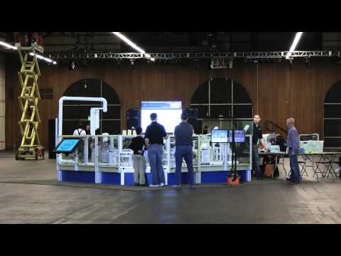 Intel Computer Controlled Orchestra - Time Lapse of Machine Final Tuning