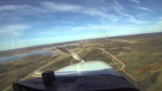 Flying Our Cessna 172 into Possum Kingdom Airport F35