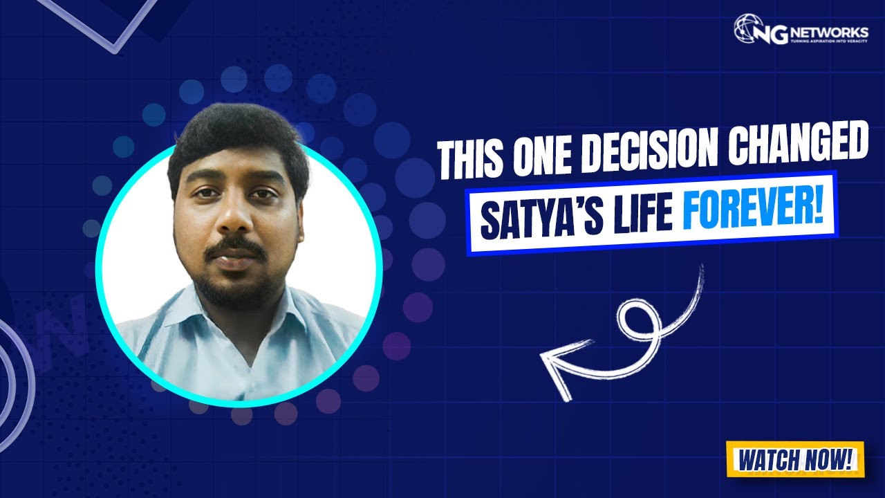 This ONE Decision Changed Satya’s Life Forever! #cybersecurity #itcareers