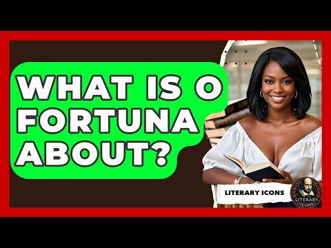 What Is O Fortuna About? - Literary Icons
