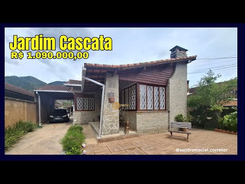 Casa para Venda no bairro Jardim Cascata, localizado na cidade de Teresópolis/RJ.