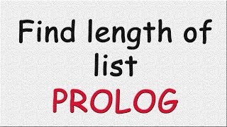 Find number of elements in a list in prolog (with CODE)