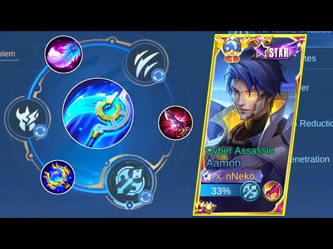 AAMON MOST RECOMMENDED BUILD AND EMBLEM IN NEW META ! AUTO DELETE ENEMY