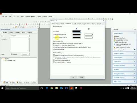 Dialux 4 13 Tutorials for beginners part 1    How to create room