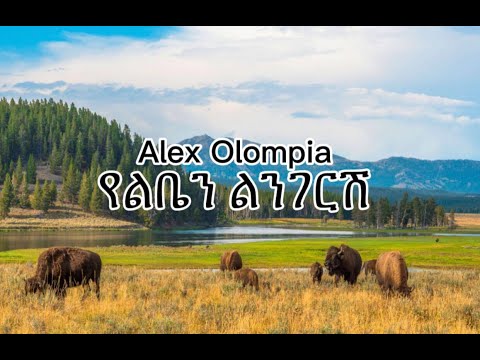 Alex Olompia- የልቤን ልንገርሽ - Lyrics video
