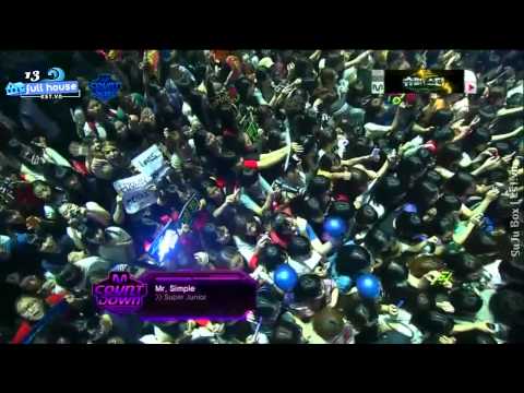 [Vietsub by SuJu Box @ KST] 110811 Mnet MCountdown! Win No1 - Super Junior