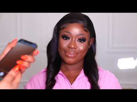 Peruvian lace front wig straight hair 20inch