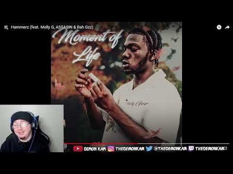 Demon Kam Reacts to Nesty Floxks - Hammerz (feat. Melly G, ASSASIN & Rah Gzz) (Official Audio)
