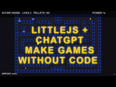 Make Games Without Code Using LittleJS!