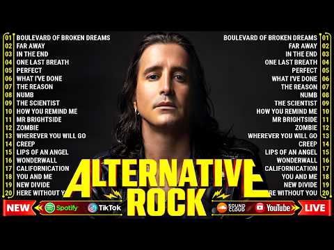 Creed, Linkin Park, Metallica, Nickelback, Green Day, Coldplay💕Alternative Rock Greatest Hits 2000's