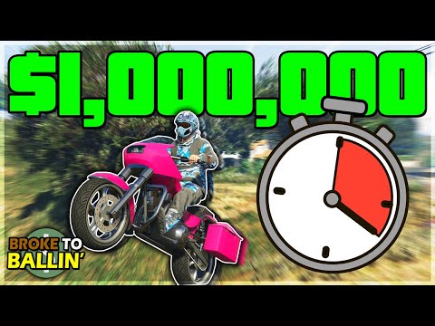 FASTEST $1,000,000 I'VE EVER MADE!!! | Broke to Ballin' #22 - GTA Online E&E