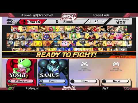 CFLS54 -  Poltergust (Yoshi) v Depth (Samus) - Losers Finals