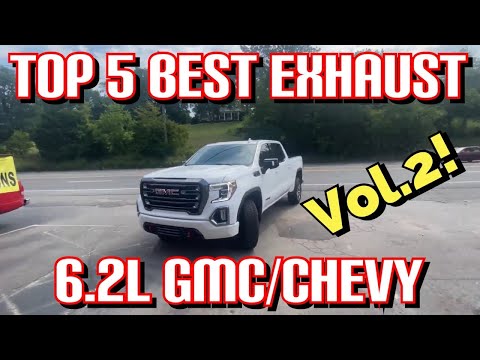 Top 5 BEST EXHAUST Set Ups for GMC/CHEVY 6.2L V8 (vol.2)!