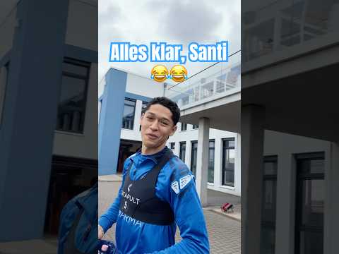 😂Santi, we ask for your opinion…🤭 – these are our boys' home game rituals🙌 #scp07