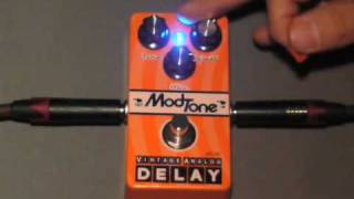 Video thumbnail for ModTone Analog Delay by Guitar Gear