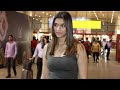Saiee Manjrekar Looks Super Hot Major Tralier Launch के बाद लौटी Mumbai Shudh Mano