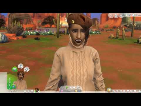 sims 4 premium cc download brunette female Asenath Sayed by Bonita100 Game Video Preview
