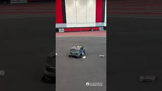 Pudu MT1 AI Trash Detection | Cleaning Robotics