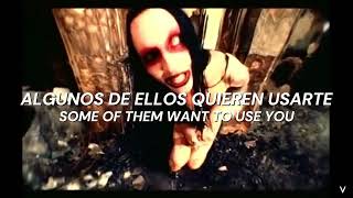 Download lagu Marilyn Manson - Sweet Dreams (Are Made Of This). Letra Español/Inglés. mp3
