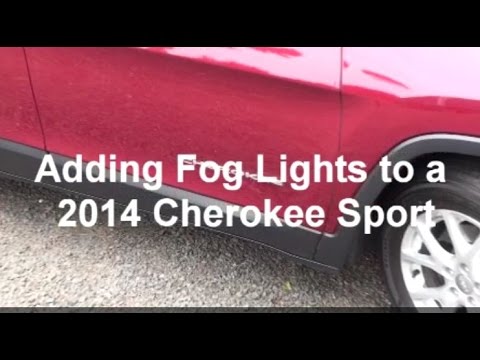 Installing Fog Lights on a 2014 Cherokee Sport