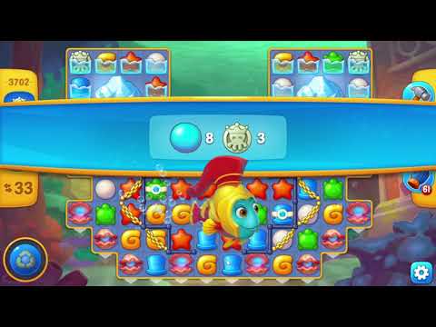 Fishdom 3702 Level - NO BooSTERS