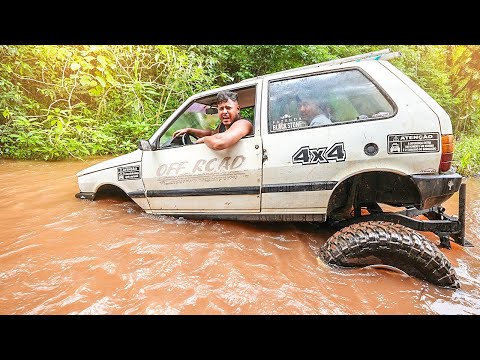 I WENT INTO RIO WITH MY UNO 4X4 LOL