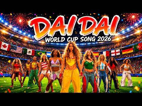 Dai Dai, Waka Waka, Wavin Flag - Shakira All Best World Cup Songs 2026 (Better Than The Labubu Song)