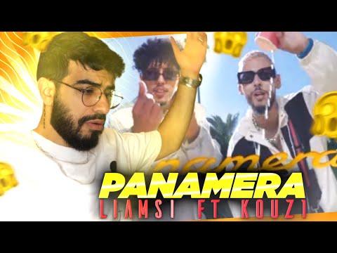Liamsi Feat Kouz1 - Panamera (Official Music Video 2021) #REACTION