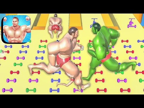 MUSCLE RACE 3D GAMEPLAY | ALL LEVELS 5 - YouTube