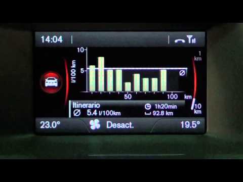 Volvo V60. Modelo 2014. Impresiones sistema multimedia