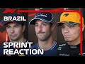 Drivers React After Action-Packed Sprint | 2023 Sao Paulo Grand Prix