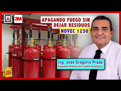 Sistemas de agente limpio FK-5-1-12 (NOVEC 1230) 👷🔥 AGENTES LIMPIOS CONTRA #incendios