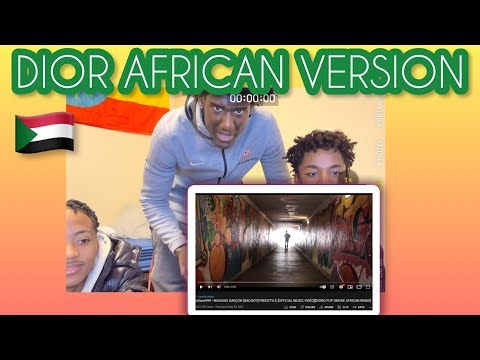 REACTING to Dior African REmix/ pop somke -dior   loGane999 • MAUVAIS GARÇON [BAD BOY]