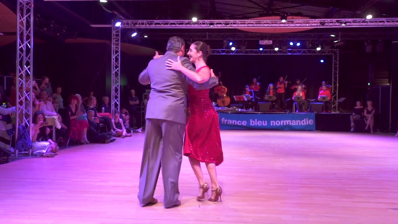 3ème FESTIVAL NORMANDIE       TANGO        Sandra Messina & Ricardo Calvo MILONGA avec la Juan d'Ari