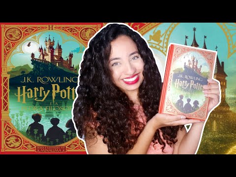 UNBOXING • Edição Minalima Harry Potter e a Pedra Filosofal | Karina Nascimento | Paraíso dos Livros