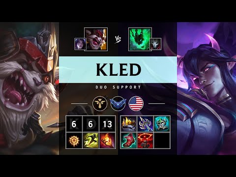 Kled Support vs Thresh - NA Diamond Patch 25.12