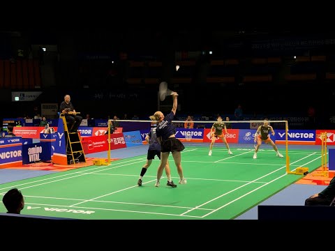 【nice angle】Mathias CHRISTIANSEN/Alexandra BOJE  vs  김재현/장은서2025 SUWON KOREA OPEN