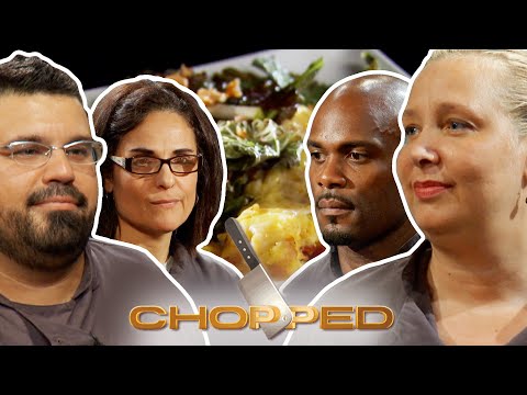 Chopped Holiday: Spiral Ham, Pizzelle Cookies, Kugel | Full Episode Recap | S11 E7 | Food Network