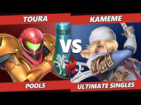 Kagaribi 6 - Kameme (Mega Man, Sheik) Vs. Toura (Samus) SSBU Ultimate Tournament
